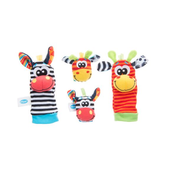 Playgro Jungle Fun Wrist & Foot Rattle