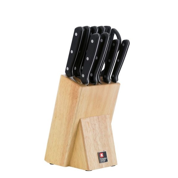Amefa Richardson Sheffield Cucina 10 Pcs Knives + Scissors Block