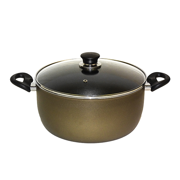 Ballarini Amalfi Casserole 2H with Glass Lid 24cm