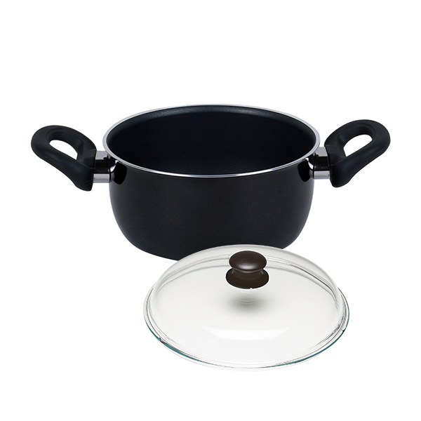 Ballarini Firenze Casserole 2H with Glass Lid 18cm