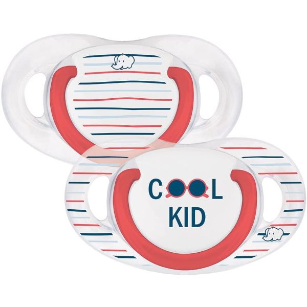 Bebeconfort Silicone SootherRock Star 18/36 Months 2 Pieces