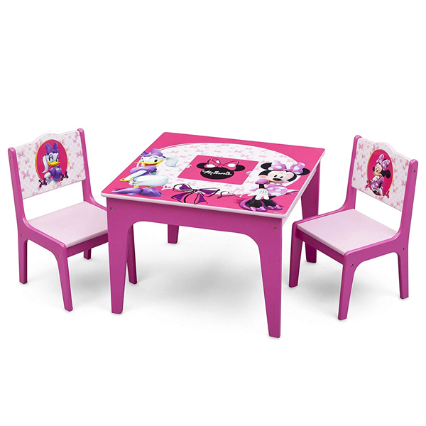 Disney Delta Minnie Table & Chair Set of 3