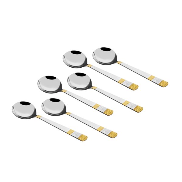 FNS Jessica Soup Spoon Set of 6 Pcs