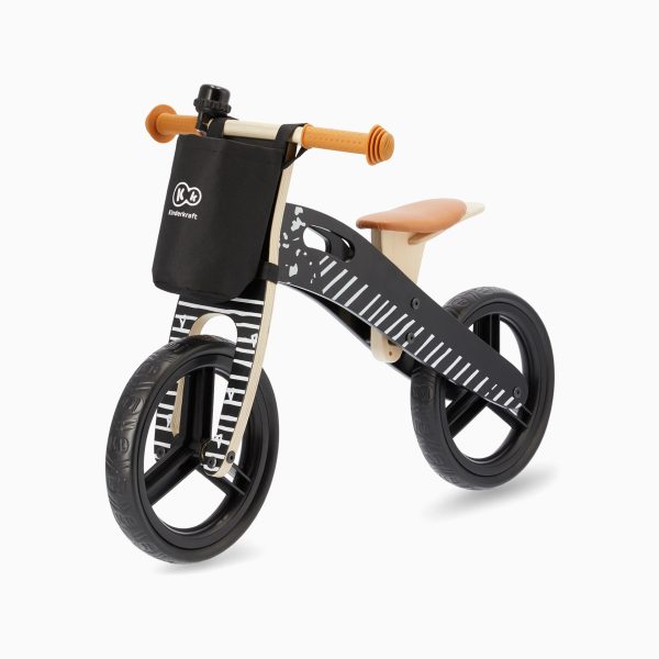 Kinderkraft Balance Bike Runner Vintage Black with Accessories