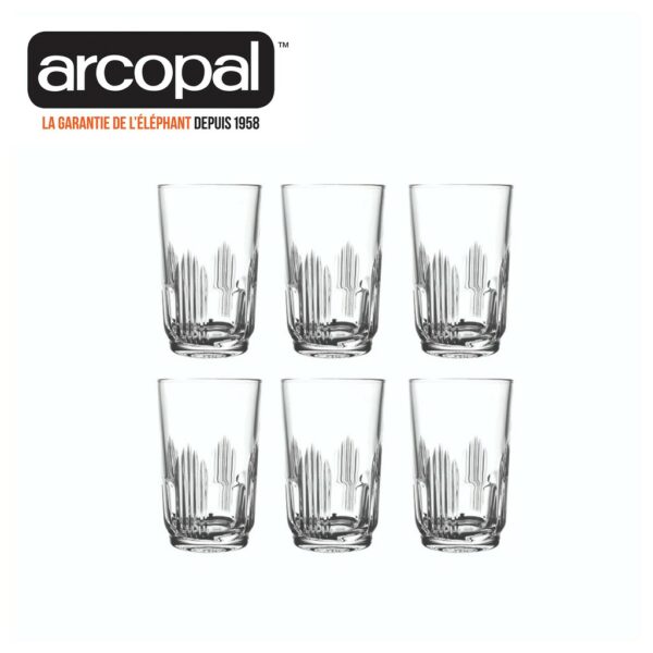 Arcopal Orient High Ball Tumbler 27cl Set of 6