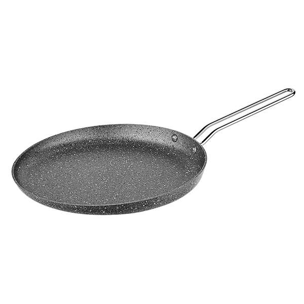 OMS Non-Stick Granite Crepe Pan 28cm Grey