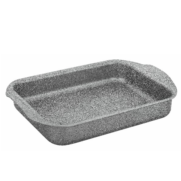 OMS Non-Stick Granite Rectangular Oven Tray 29x25cm Grey