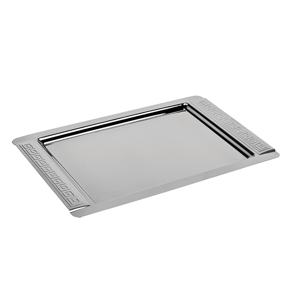 OMS Stainless Steel Tray Versace 44.2x32cm
