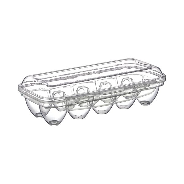 Plast Art 10 Eggs Holder Box (Assorted Colors)