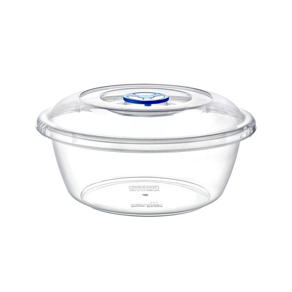 Plast Art Bowl with Cover 10L (Assorted Colors)
