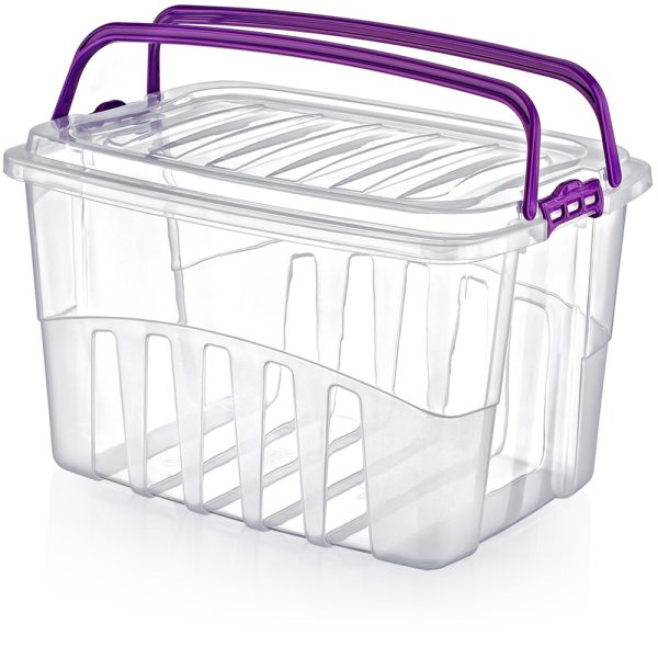 Plast ART Hide Box with Handle 9 Ltr