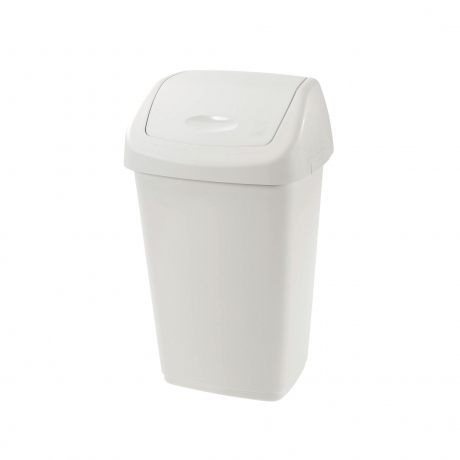 Tontarelli Swing Top Dust Bin 15L 22.5x28.5xH 47cm (Assorted Colors)