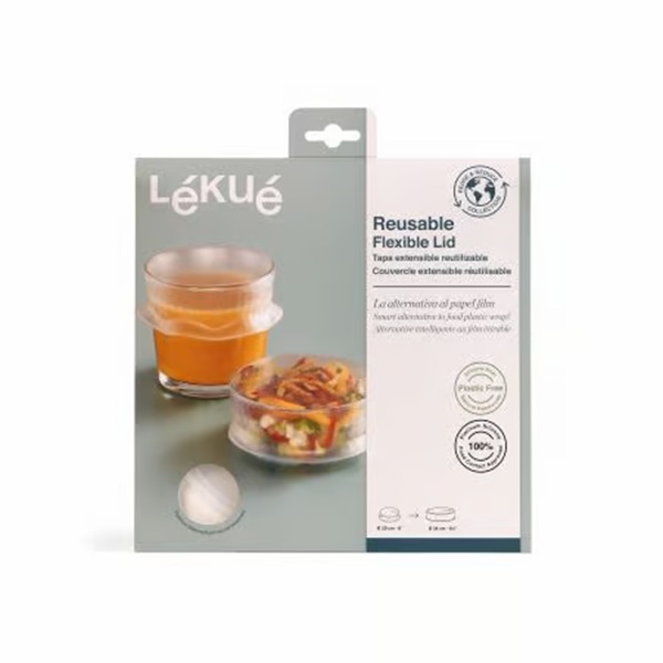 Brabantia Reusable Stretch Lid, 20cm Transparent