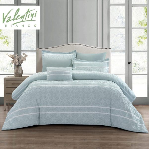 لحاف فلانتيني جكار فندقي 7 قطع مقاس 260×230 سم