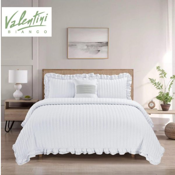 غطاء خفيف فلانتيني صيفي 4 قطع مقاس 180×240 سم