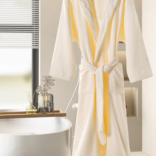 روب كانون ماكسي بقبعة – قطن ممشط (L)