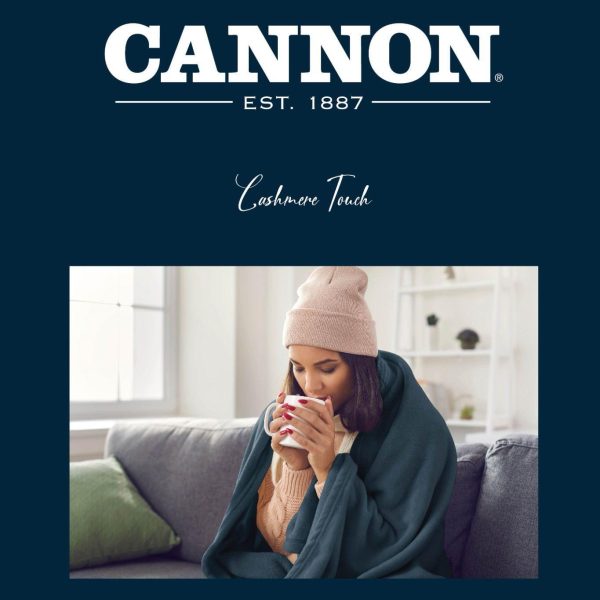 بطانيه كانون ساده مخمل الوجهين ناعمه مقاس 220×240 سم